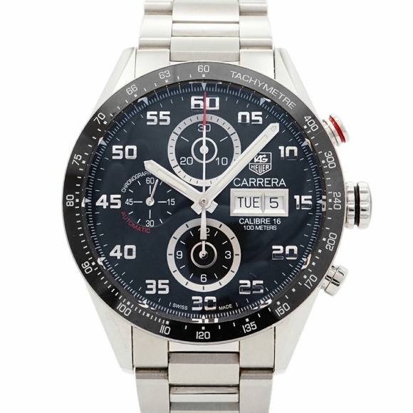 TAG Heuer Carrera CV2A1R Black Dial Men's Watch